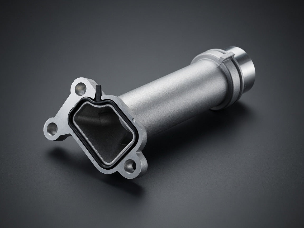 BMW N47 N57 Aluminium Coolant Flange (Under Intake)