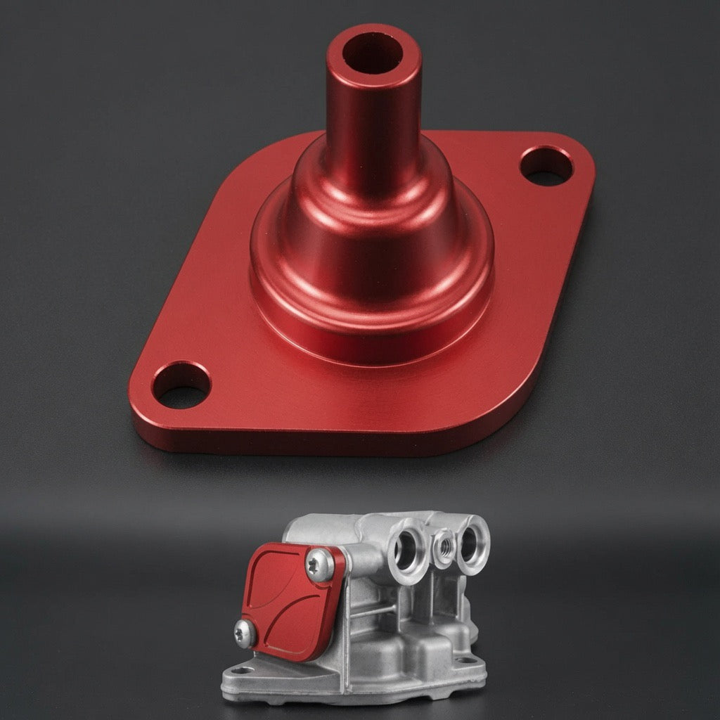 Billet Aluminium Engine Oil Thermostat Cap N54 N55 S55