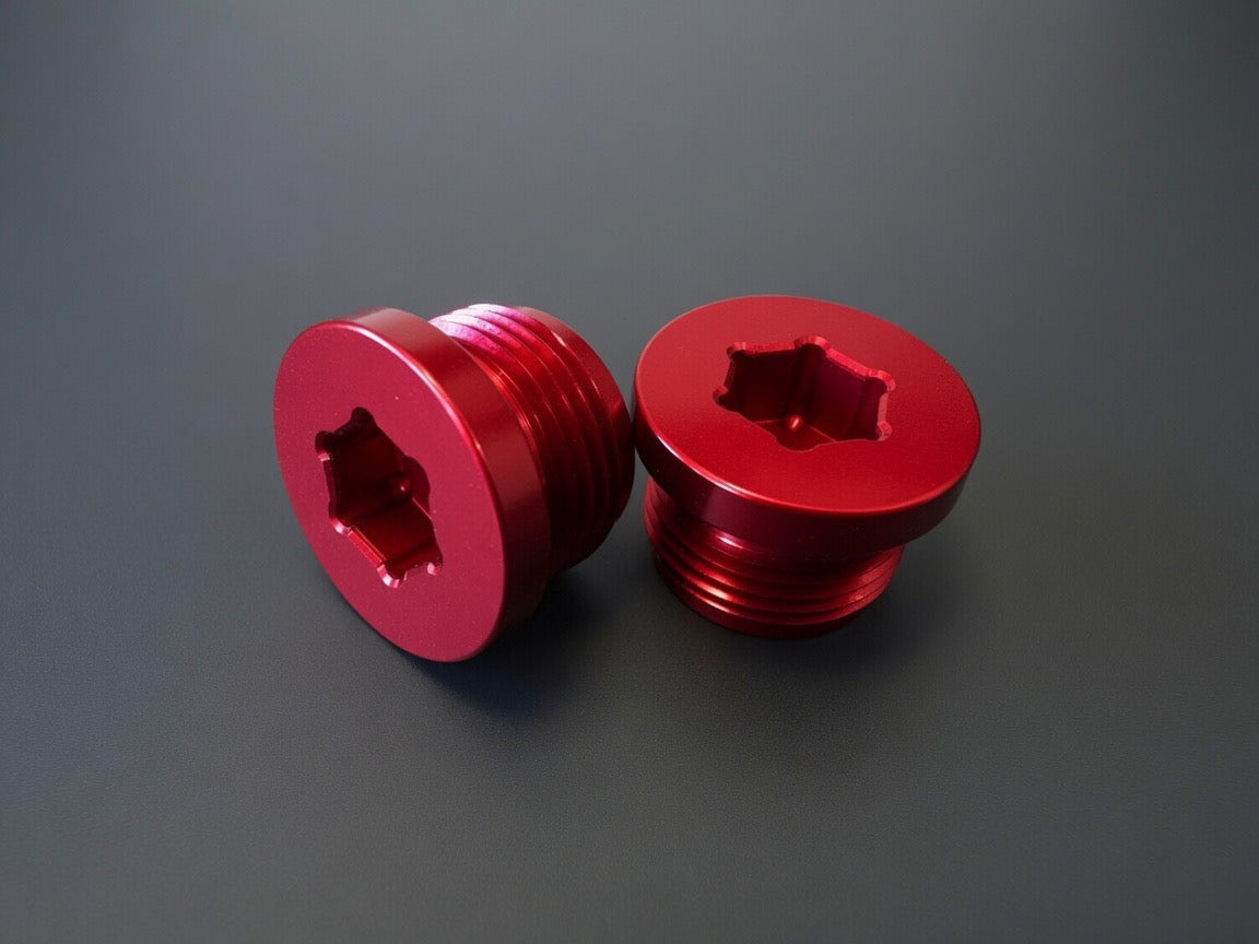 Billet Aluminium Oil Thermostat Housing Plugs N54 N55 S55 M2 M3 M4