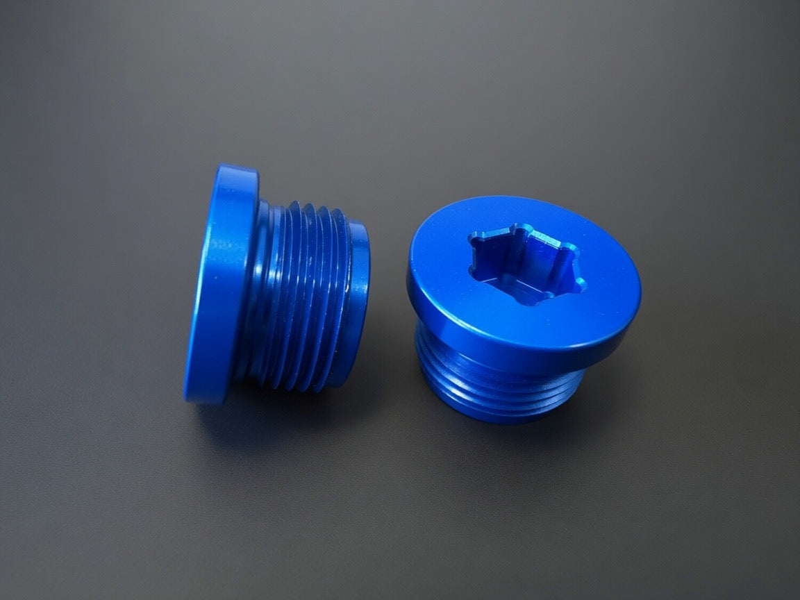 Billet Aluminium Oil Thermostat Housing Plugs N54 N55 S55 M2 M3 M4