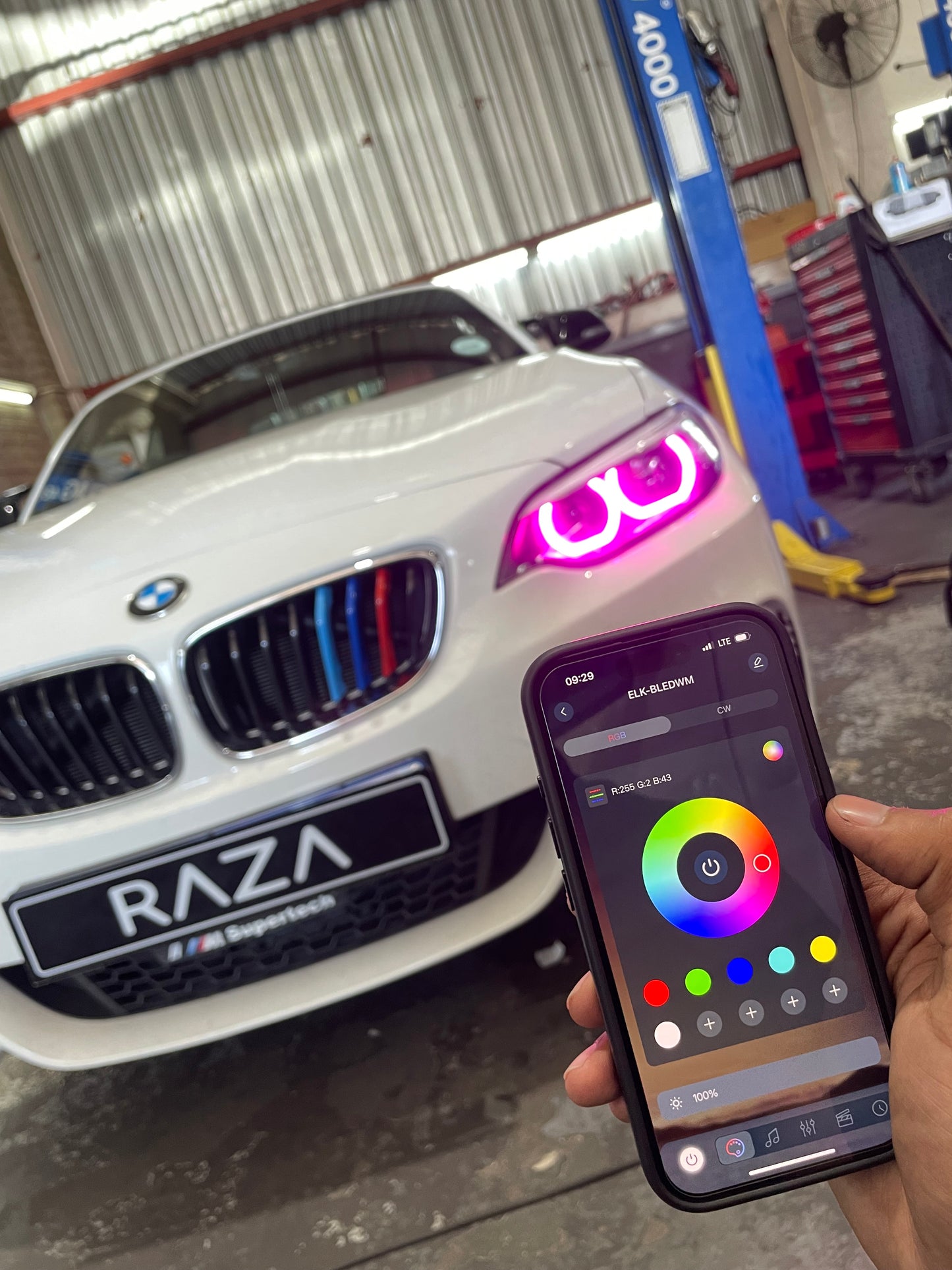 F22/87 LCI RGB DRLs