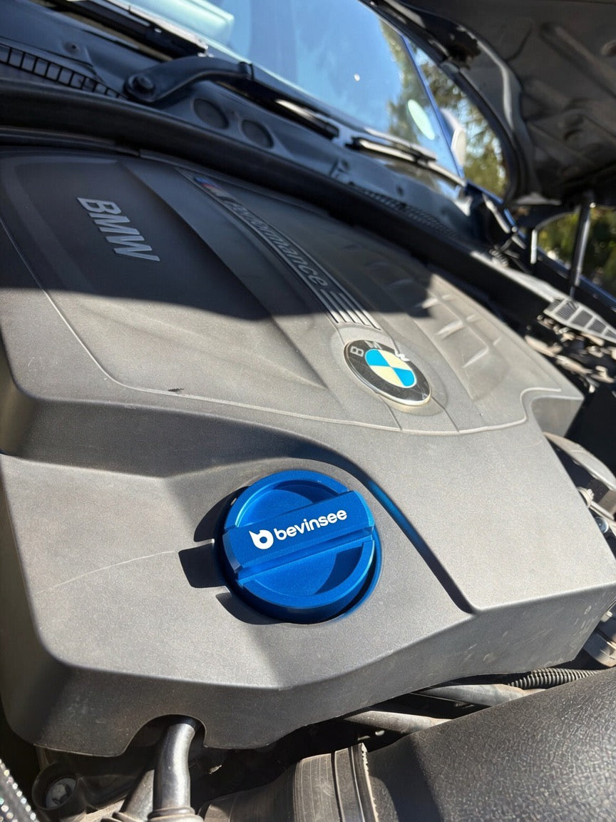 Upgraded Aluminium Oil Filler Cap - Bevinsee