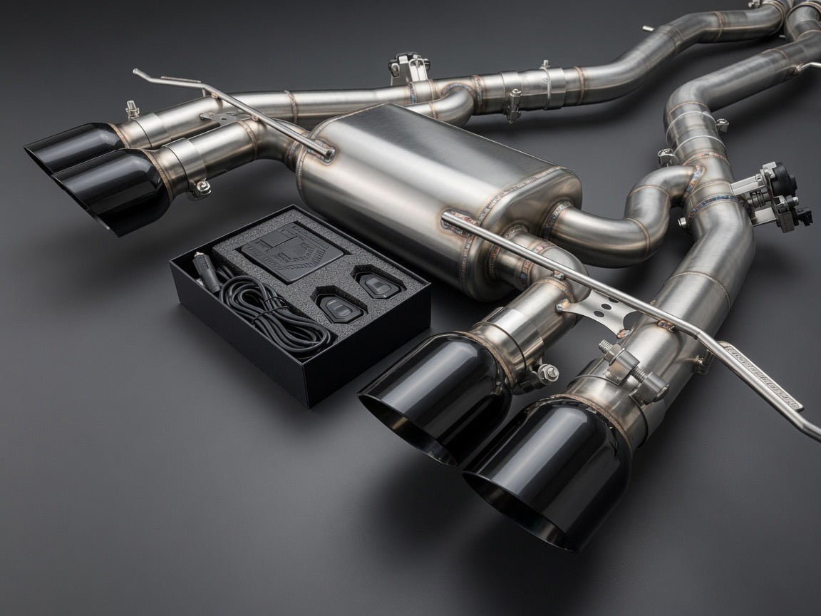 BMW G80 G82 Full Z Pipe Equal Length Valvetronic Exhaust S58