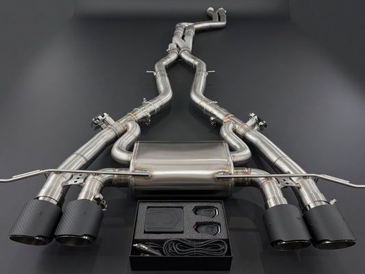 BMW G80 G82 Full Z Pipe Equal Length Valvetronic Exhaust S58