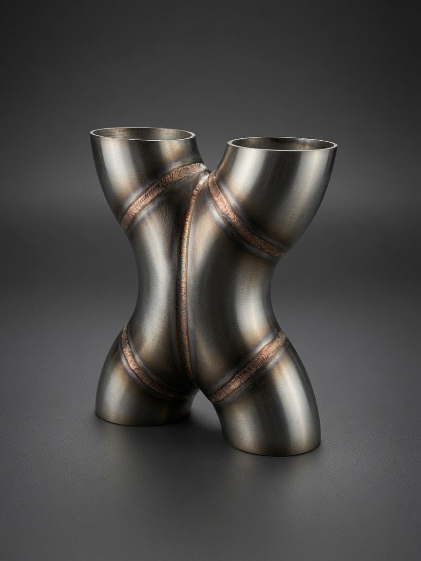 50mm Stainless Steel X Pipe