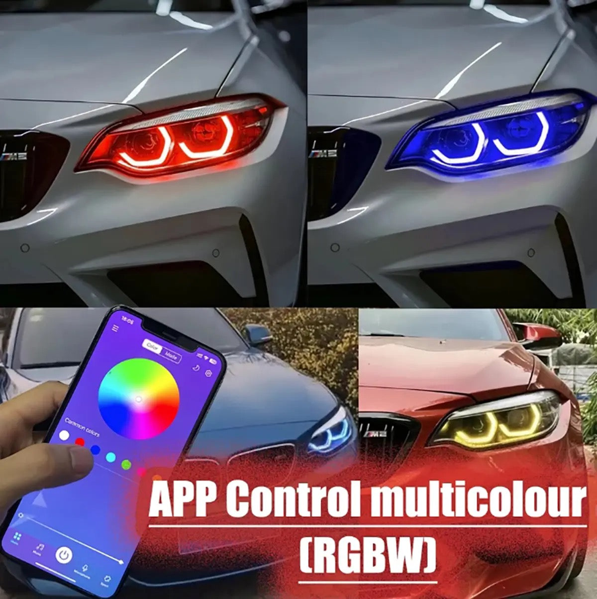 F22/87 LCI RGB DRLs