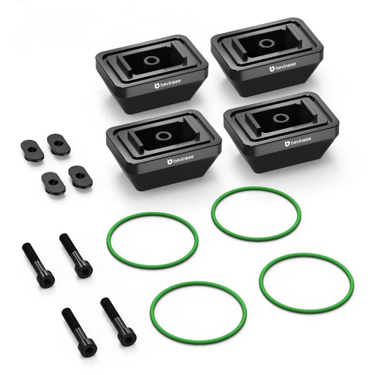 Aluminium Jack Pad Set For BMW E90 E92 E8X F30 F31 F32 F33 F20 F80 M3 M4 Supra A90