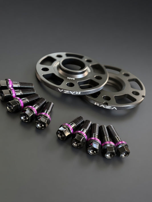 Premium VW Audi Wheel Spacers - 10mm 15mm (WITH BOLTS)